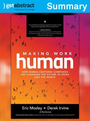 cover image of Making Work Human (Summary)
